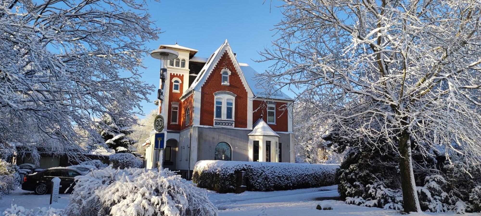 Villa Kunterbunt, Gemuetlichkeit Am Waldesrand Drangstedt 外观 照片
